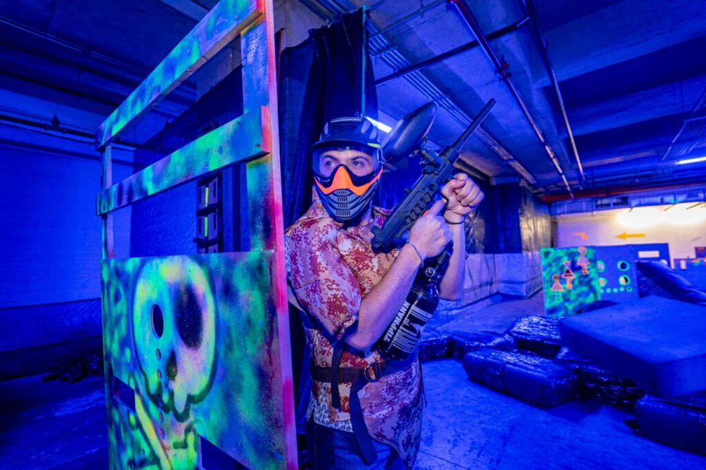 Jugador 2 paintball bogota