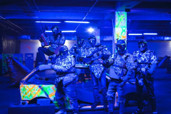 Equipo juego paintball bogota
